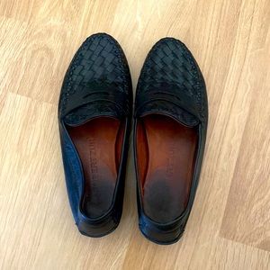 Beautiful black leather Robert Zur loafers